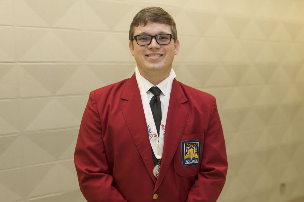 Automotive Service Technology 2nd place: Brendan Jackson, Kellyville