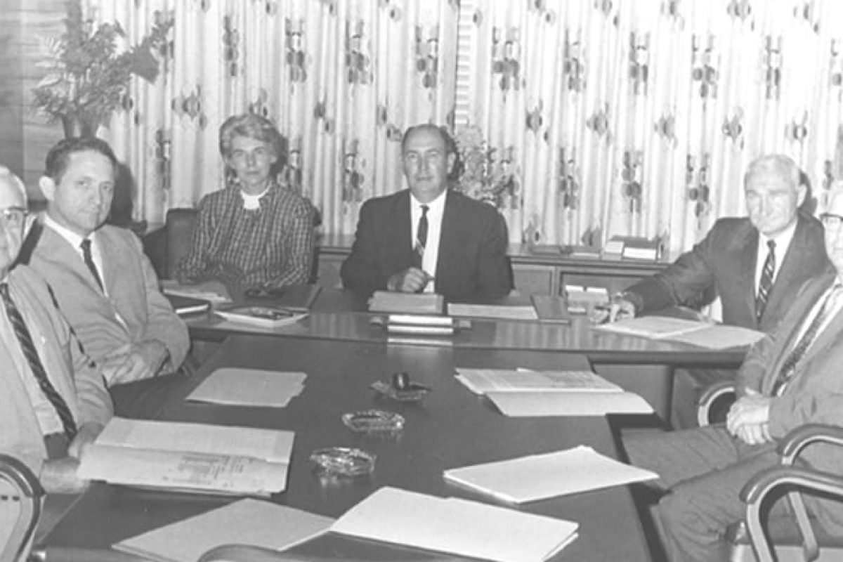 1st meeting of the Central Oklahoma Area Vocational Technical School Board of Education.