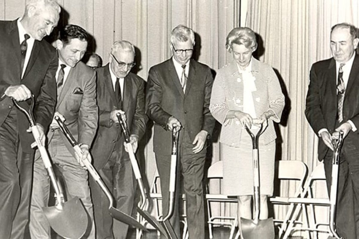 1969 ground breaking of Central Tech in Oklahoma