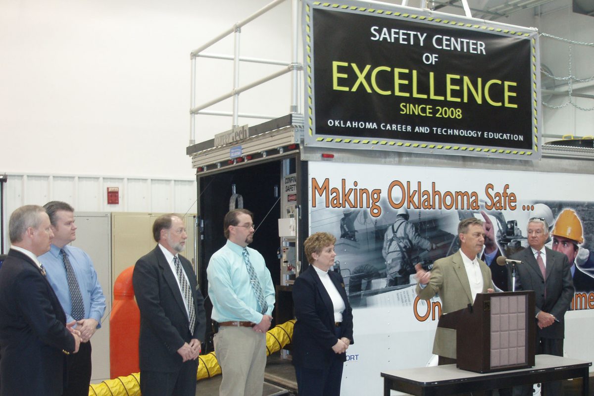 Central Tech recognized as Oklahomas first Safet Center of Excellence