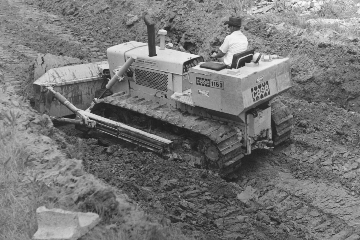 Construction on the Drumright Central Tech Campus