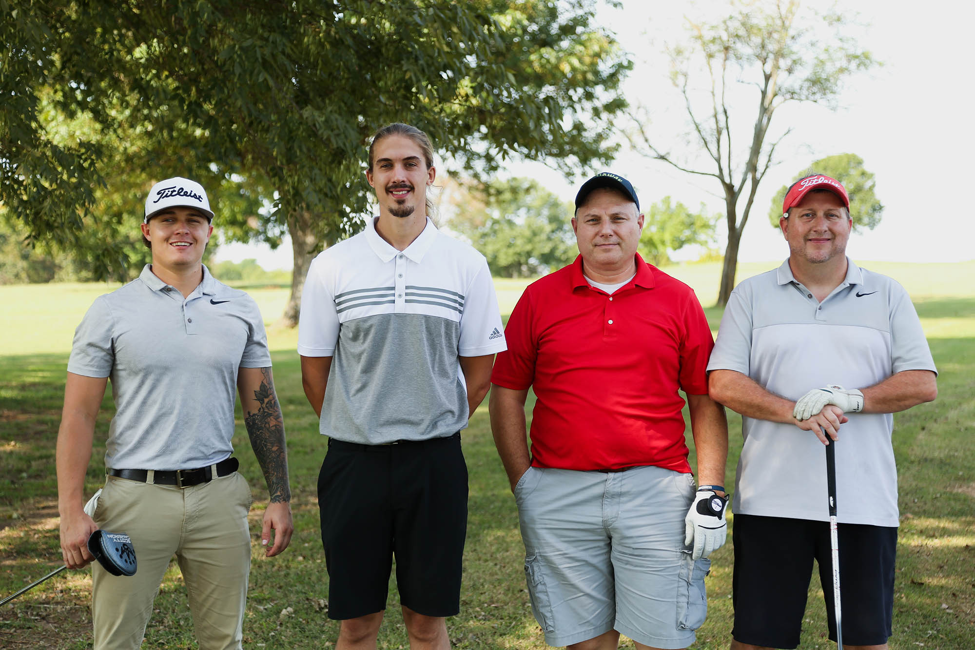 Central Tech Foundation Golf Tournament morning A flight winners Consolidated Turbines