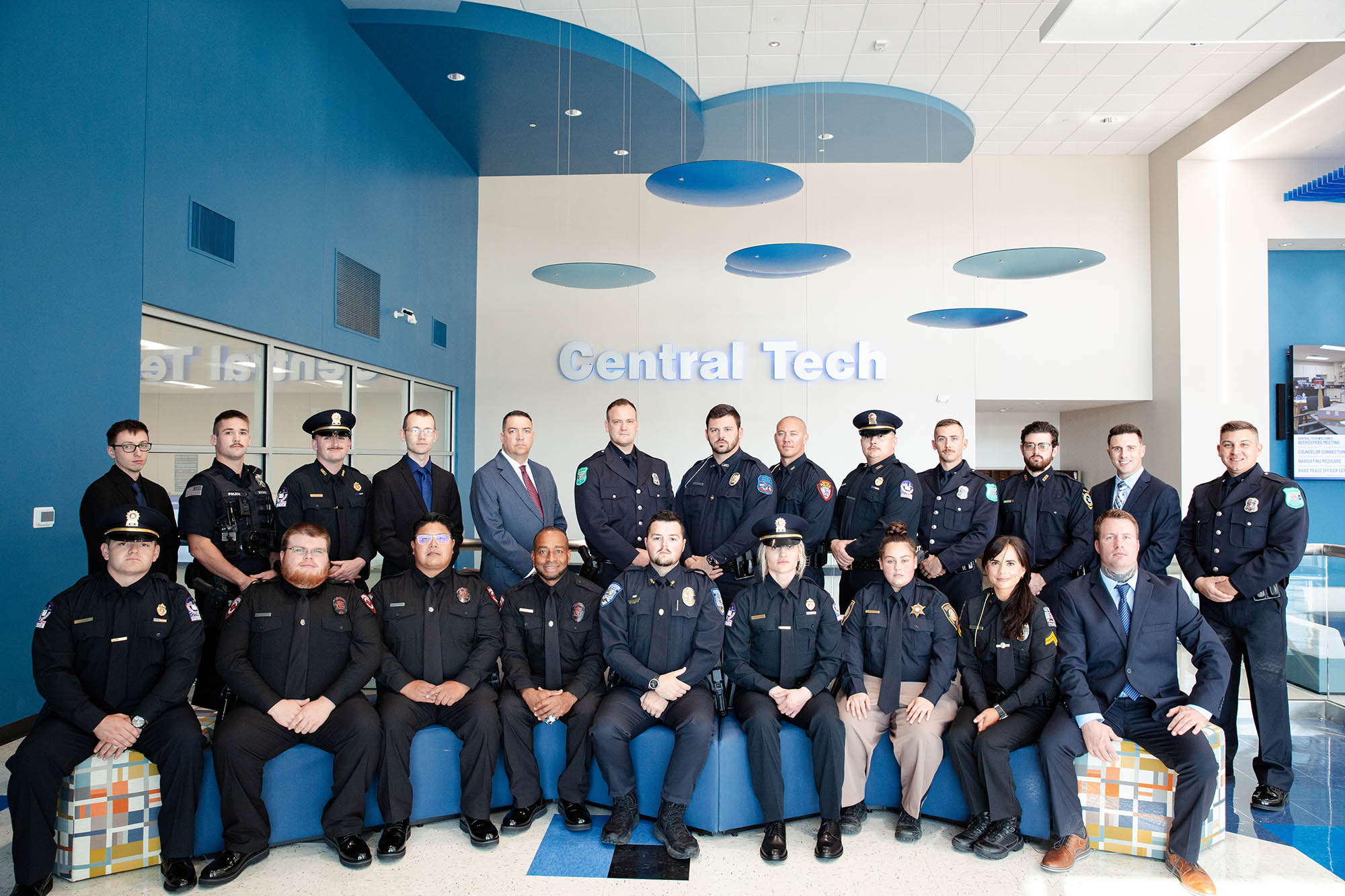 group of Central Tech's BPOC graduates from November 2025