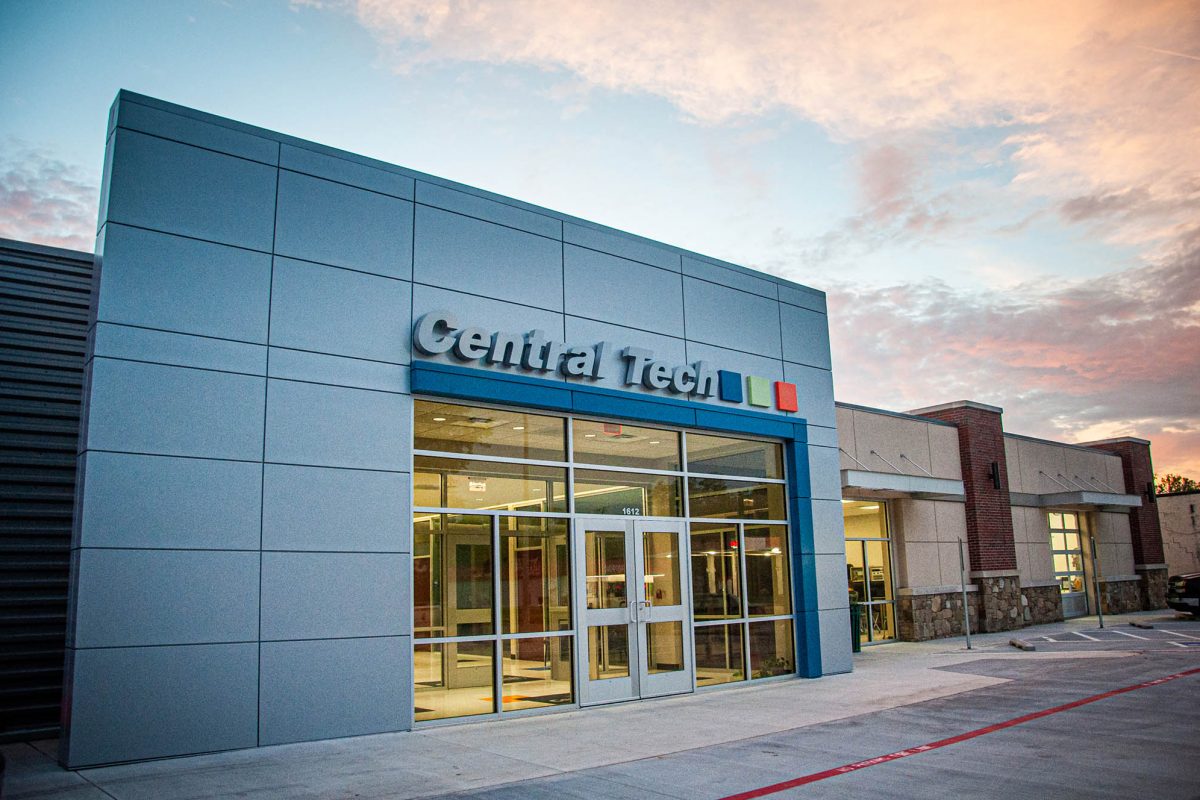 Central Tech Business and Industry Services building in Sapulpa