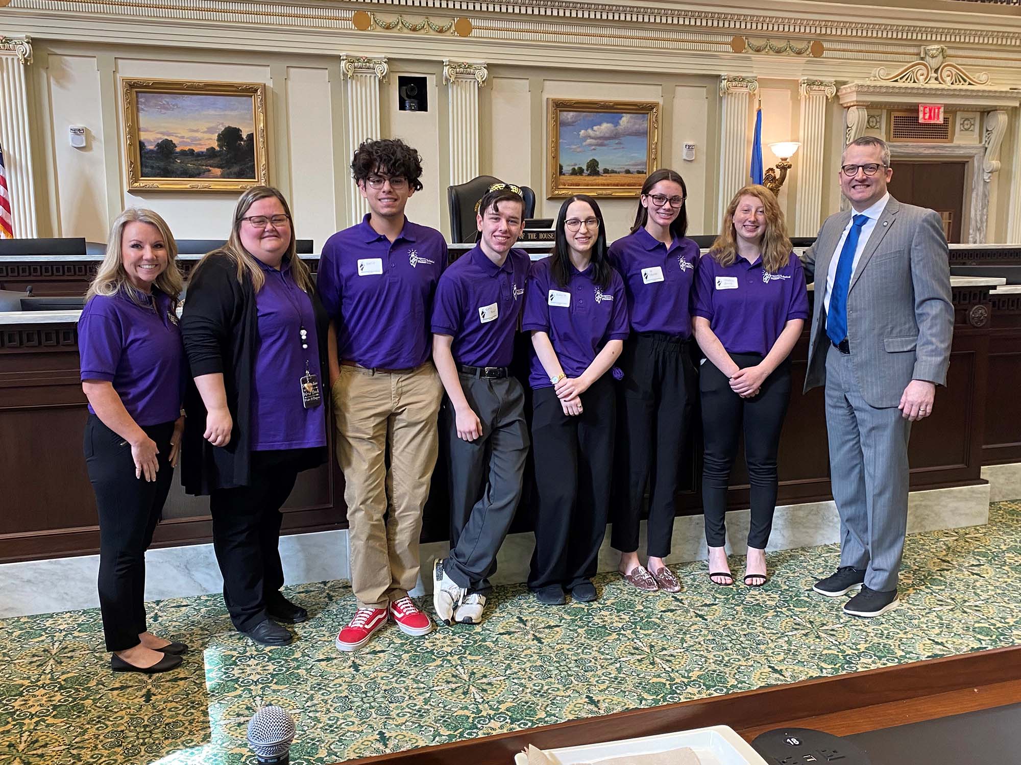 Related News Central Tech NTHS students visit the Oklahoma Capitol