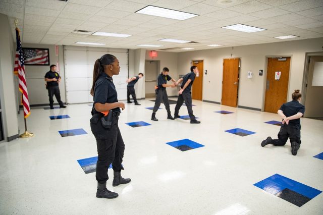 Criminal Justice students break into groups and practice handcuffing each other.
#centraltechedu #centraltechCriminalJustice