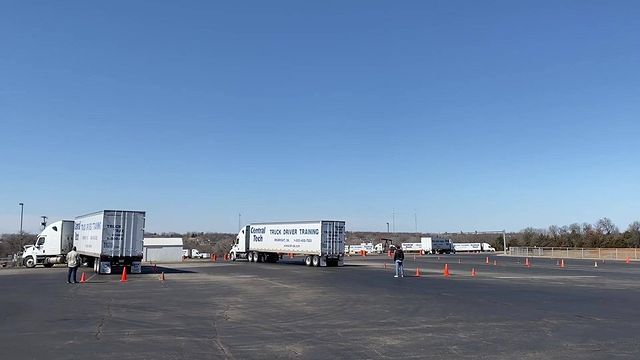 Truck Driver Training students enjoyed the beautiful weather today as they practiced their skills. Good luck on your CDL test tomorrow!
#centraltechedu #centraltechTDT #truckdriver #truckinglife