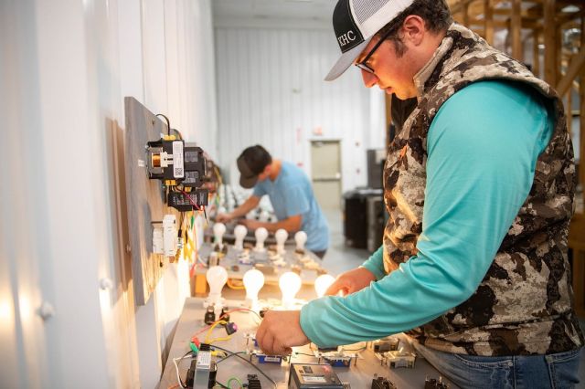 HVAC students have learned to recognize symbols used on electric schematic diagrams, how to read, interpret, and draw schematic diagrams. They learn to wire, build, and operate (as shown in photo) control circuits similar to those used in HVAC systems. 
#centraltechedu #centraltechHVAC #SkillsUSA #HVAClife #HVACtechnician