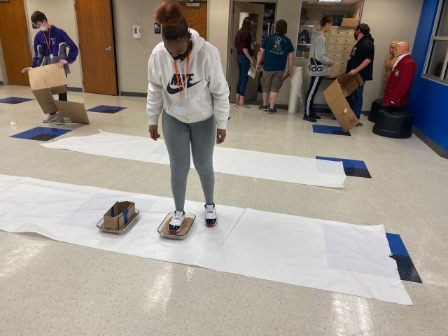 Criminal Justice students use their own prints to do shoe print casting. Casting is done with a mixture of water and powdered stone poured into an impression.
#centraltechedu #centraltechCriminalJustice