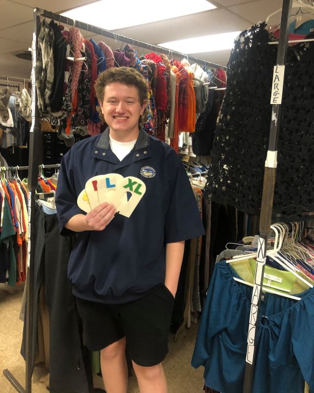 Problem solved! The Central Tech Clothes Closet, a service for full-time students, was getting a bit cluttered. To help organize, Gaven H., Design Drafting student from Mannford, created several designs/prototypes of tags to help sort and divide sizes until he found one that fit perfectly. Thanks Gaven!
#centraltechedu #centraltechCAD