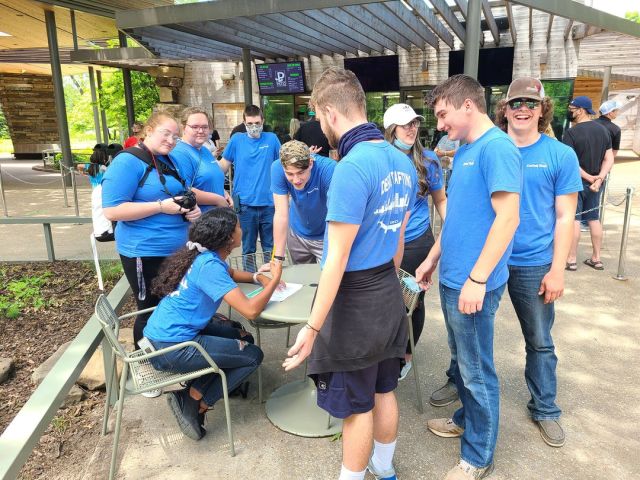 During the last week of school, Design Drafting took a trip to the @gathertulsa for a Park Architecture Scavenger Hunt. Their lesson was to identify a variety of architectural features and reflect on how the mission of the park resonates in the design.
#centraltechedu #centraltechCAD #GatherTulsa