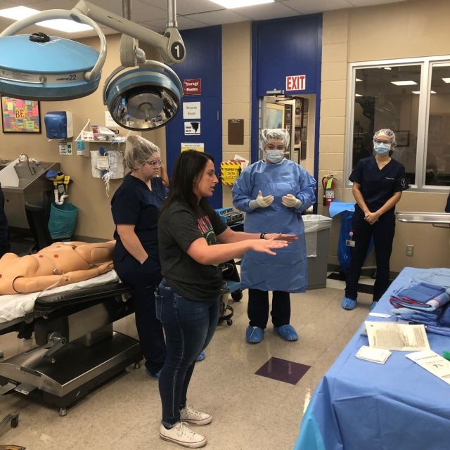 Today kicked off a joint preceptorship program for the Surgical Technology class between Central Tech (CT) and @stillwatermedicalcenter (SMC). Each week a SMC preceptor trains CT Surg Tech students in their own classroom setting.
#centraltechedu #centraltechSurgTech