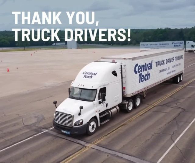 For #NationalTruckDriverAppreciationWeek we want to thank the hard working truck drivers out there 🚛 And let's not forget the Central Tech Truck Driver Training staff...thank you!
#NTDAW #NTDAW2022 #ThankATrucker #centraltechTDT