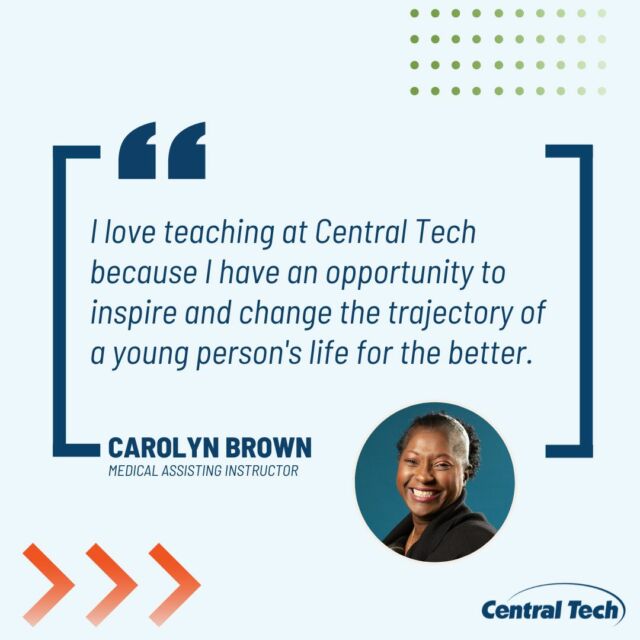 Celebrating Teacher Appreciation Week! 🎊

Carolyn Brown tells us why she loves teaching. 🫶

Give your favorite teacher a shoutout in the comment section!

#centraltechedu #centraltechMA