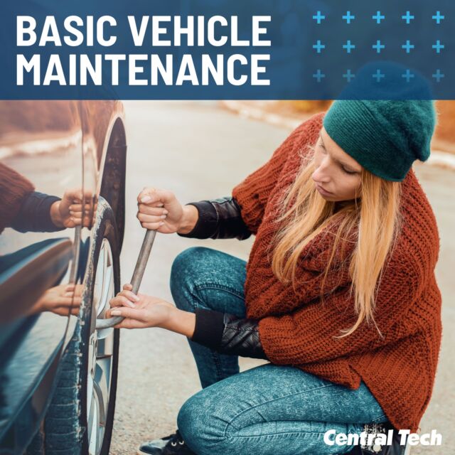 Learn how to keep your ride running smoothly. 🛻💨

Enroll now for Basic Vehicle Maintenance: tinyurl.com/3fmafra2

#centraltechedu #VehicleMaintenance