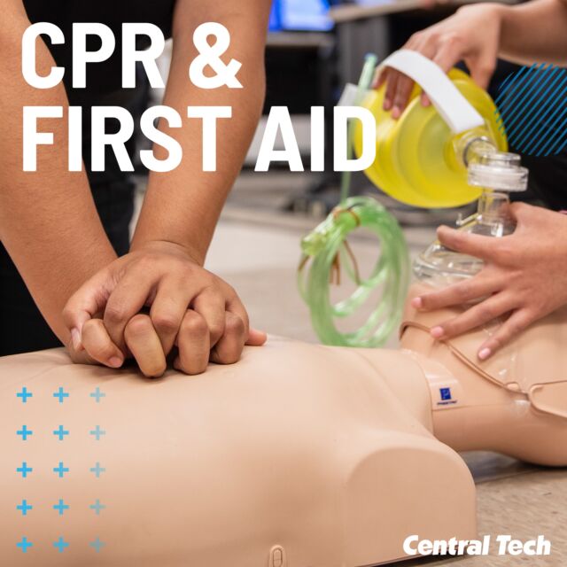 Be the one who knows how to save a life! 💙

Enroll in CPR today. bit.ly/44QwxgD

#centraltechedu #HealthcareHeroes