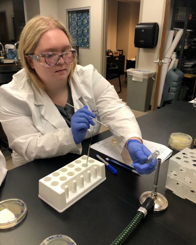 As advanced Biomedical Sciences students inoculate agar plates with bacteria, they can be heard chanting "Live on the agar, die in the fire." 🔥

#centraltechBioMed