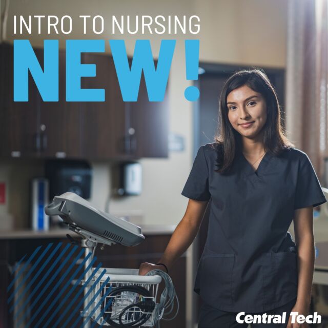 New, new class! 

Enroll today for Intro to Nursing. Did I mention it'll add points to your Practical Nursing application? 😉

➝ tinyurl.com/24uecmzf 

#centraltechedu #HealthcareCareer