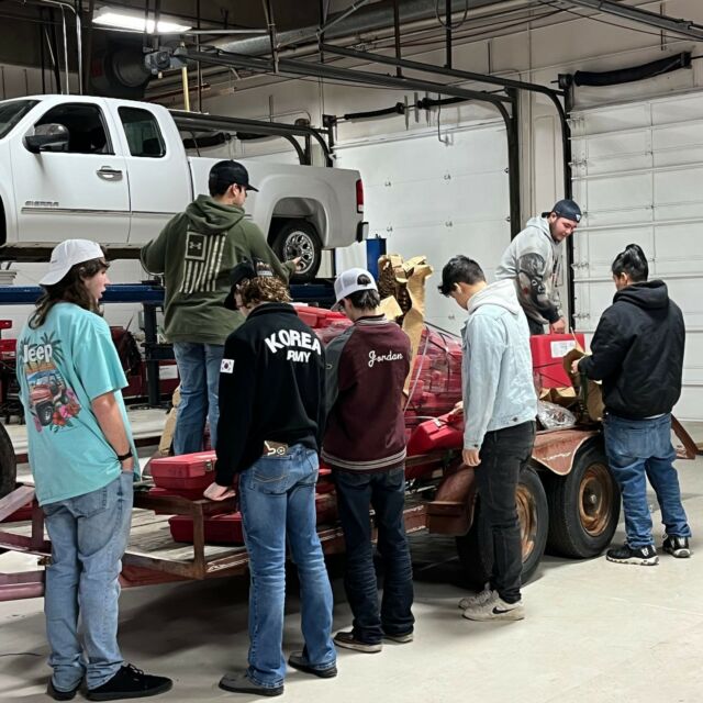 Automotive students were hard at work unloading and organizing a collection of donated Ford specialty tools from Mainer Automotive. These tools, valued at up to $100,000, cover model years from 1986 to current and offer students a rare opportunity to get hands-on experience with the same tools used by dealerships. The assortment includes everything from transmission tools to electronics, and we are beyond grateful for Mainer Auto's contribution. 🧰⁠
⁠
A huge shoutout to Paul Mainer and GM Lucas Green!⁠
⁠
#centraltechAutoTech