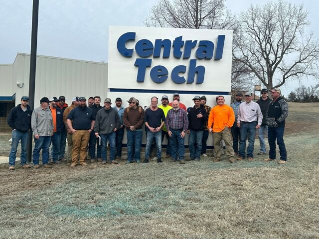 Students from Oklahoma, Colorado, Missouri, Arkansas, and Texas traveled to our facility to receive Basic Coatings Inspector (CIP) Level 1 Certification. 👏⁠
⁠
This certification equips individuals with the fundamentals of coating materials, surface preparation and application techniques, and inspection testing and documentation.⁠
⁠
#centraltechBIS