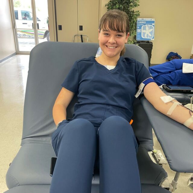 Be a lifesaver and donate blood. 🩸⁠
⁠
Health Careers students at the Sapulpa campus organized a blood drive with the assistance of Oklahoma Blood Institute. A big thank you to all involved!⁠
⁠
#centraltechHC