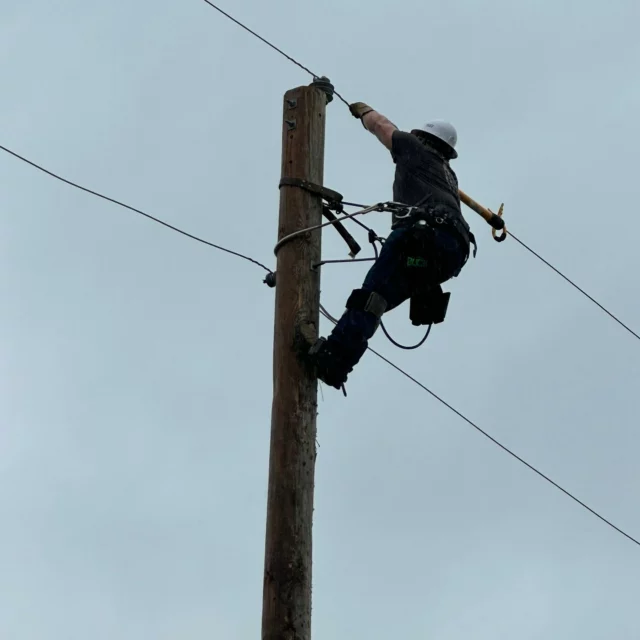 It's time for Lineman Rodeo, yeehaw! 🤠⁠
⁠
At @northeast_tech on their #PryorCampus, our Lineman class participated in various activities such as rescue missions, replacing fuses, and transferring tool from the ground up.⁠
⁠
#centraltechLineman