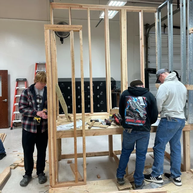 Electrical, Facilities Maintenance, and Construction students were caught in action as they worked on their TeamWorks project just in time #NationalSkilledTradesDay. 🤝⁠
⁠
#centraltechElectrical #centraltechFacilitiesMaintenance #centraltechConstruction