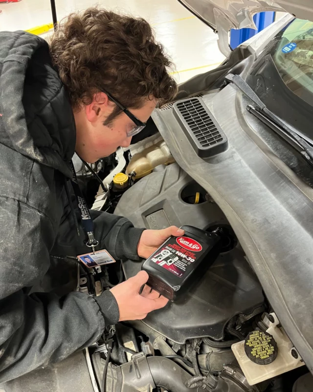 Check out this awesome donation of products to our automotive class by @maverikadventure! 🚗 

As the Kum & Go store in Cushing transforms into Maverik, we're thrilled to receive this support. Students are already hard at work using the donation for an oil change. Thank you for the generous donation – we'll put it to good use! 🙌 

#adventuresfirststop #centraltechAutoTech
