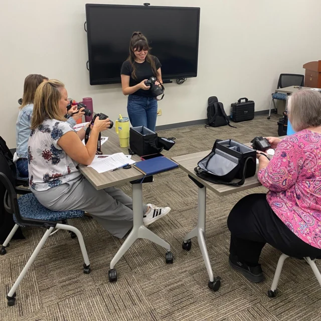 📸 Say cheese! Our Photography – The Basics class kicked off this week, and students are amped up to go from “What does this button do?” to “Wow, I took that!”

Learn about the class ➡️ tinyurl.com/2p9ry6n4