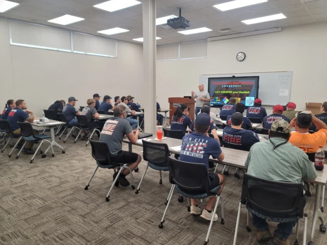 In August, firefighters from Silver City, Olive, Basin, Hominy, Mannford, Mounds, Pawnee, Depew, Elk City, and Drumright joined forces at Central Tech for an intensive day of HAZMAT/WMD training 💪

From foundational response techniques to building stronger regional preparedness and interdepartmental collaboration, these departments showed what it means to be prepared, connected, and committed to community safety.