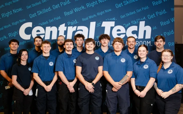 Tonight we honored two graduating EMT classes from our Drumright and Sapulpa campuses 🚑 Congratulations to all of our students on this important milestone.

We’re cheering you on as you prepare for the NREMT exam, and we are grateful for your commitment to serving your communities as future emergency responders.

Drumright graduates: 
Back Row (L-R): Kyle Covington, Tulsa; Angus Ponder, Bristow; Emmitt Myers, Tulsa; Caden Newfield, Tulsa; Warrick Petit, Broken Arrow; Hunter Meadows, Mannford; Grayson Perceful, Davenport. Front Row (L-R): Skyler Fick, Tryon; Mason Harvey, Mannford; Ashton Irving, Cleveland; Jaxon Mach, Bristow; Kaden Johnson, Chandler; Ashton Turpin, Tryon; Rilee Buchanan, Sand Springs. 

Sapulpa graduates: 
Back Row (L-R): Isaac Smith, Sapulpa; Jose Alvarado Flores, Sapulpa; Casen Briscoe, Mounds; Brayden Holt, Sapulpa; Colemon Thurber, Sand Springs; Jack Prine, Sapulpa; David Crawford, Sapulpa; Cache Henson, Sapulpa. Front Row (L-R): Eric Ortega, Mounds; Broderick Shouse, Mounds; Hudson Coats, Tulsa; Tarin Hayter, Broken Arrow; Canaan Danforth, Bixby; Mandi Botts, Sapulpa; Blayne Couch, Sapulpa; Blake Hill, Sapulpa. Not pictured: Christian Evans, Bristow.